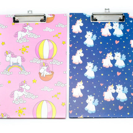 Unicorn Motif Design Clipboard Files and Folders One Dollar Only