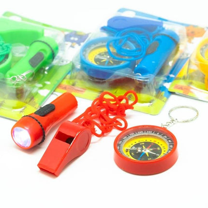 Whistle and Compass Set Stationery Set One Dollar Only