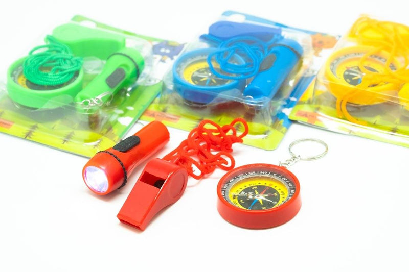 Whistle and Compass Set Stationery Set One Dollar Only